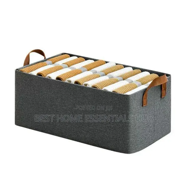*Foldable Multipurpose Hard Fabric Clothes/Closet Organizer