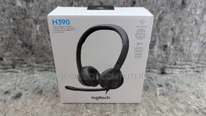 Logitech H390 Over-Head Usb C Headphones Noise-Canceling Microphone