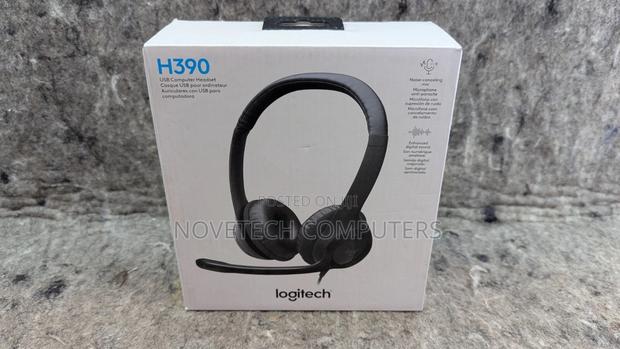 Logitech H390 Over-Head Usb C Headphones Noise-Canceling Microphone - thumbnail 2
