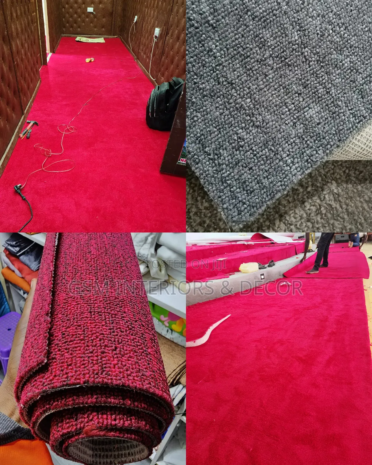 WLL to Wall Carpets for Office, Stairway and Common Hall