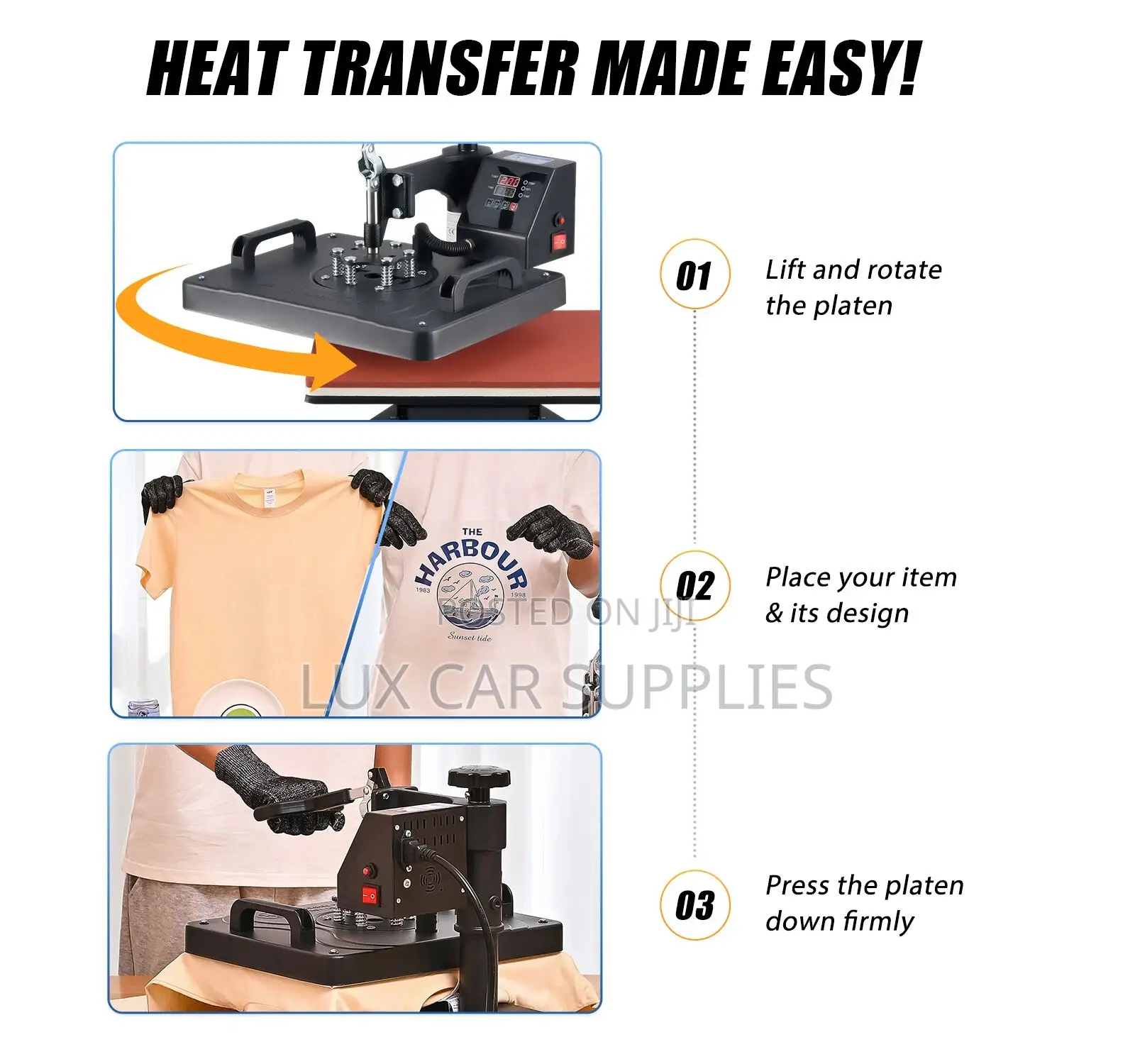 8 in 1 Heat Press Machine Professional Sublimation