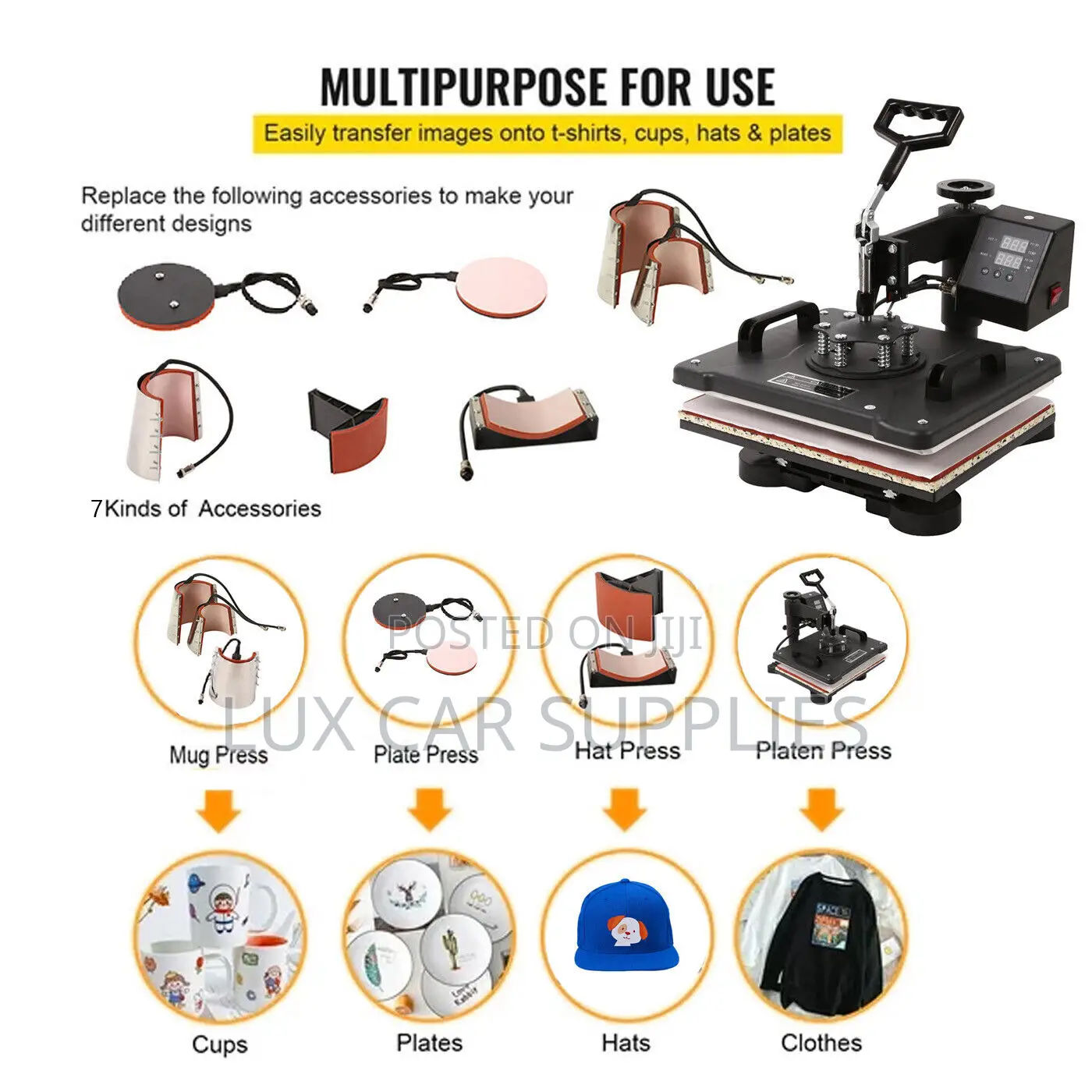 8 in 1 Heat Press Machine Professional Sublimation