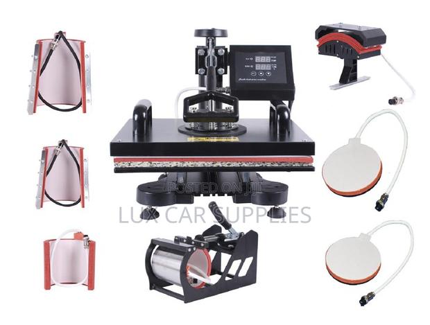 Advanced New 8 in 1 Combo Heat Transfer Machine Sublimation - main view