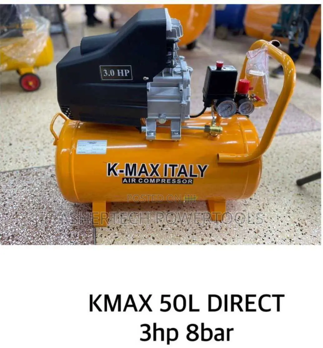K-Max Italy 50l Direct Drive Air Compressor 3 Hp
