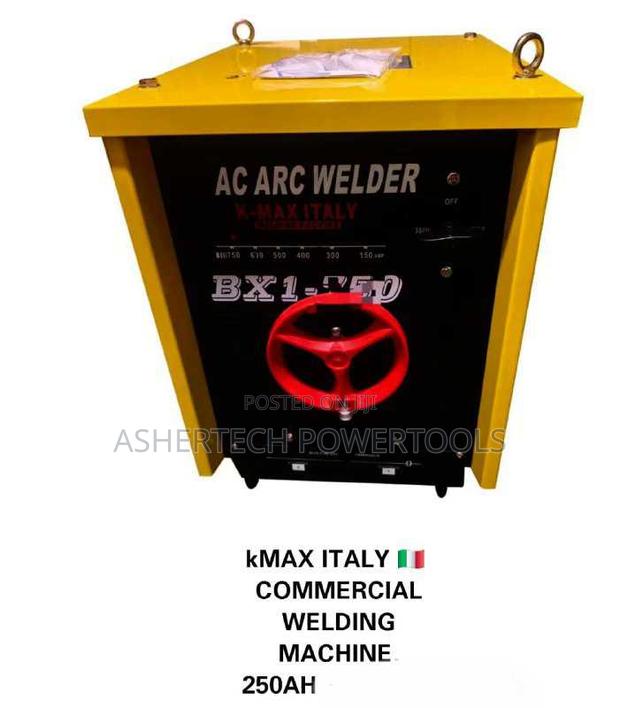 K-Max Italy Bx1-250 Commercial Welding Machine. 250ah