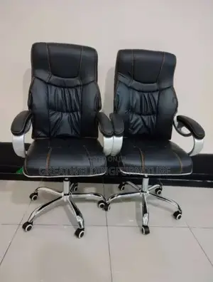 Black High Leather Executive Office Chair