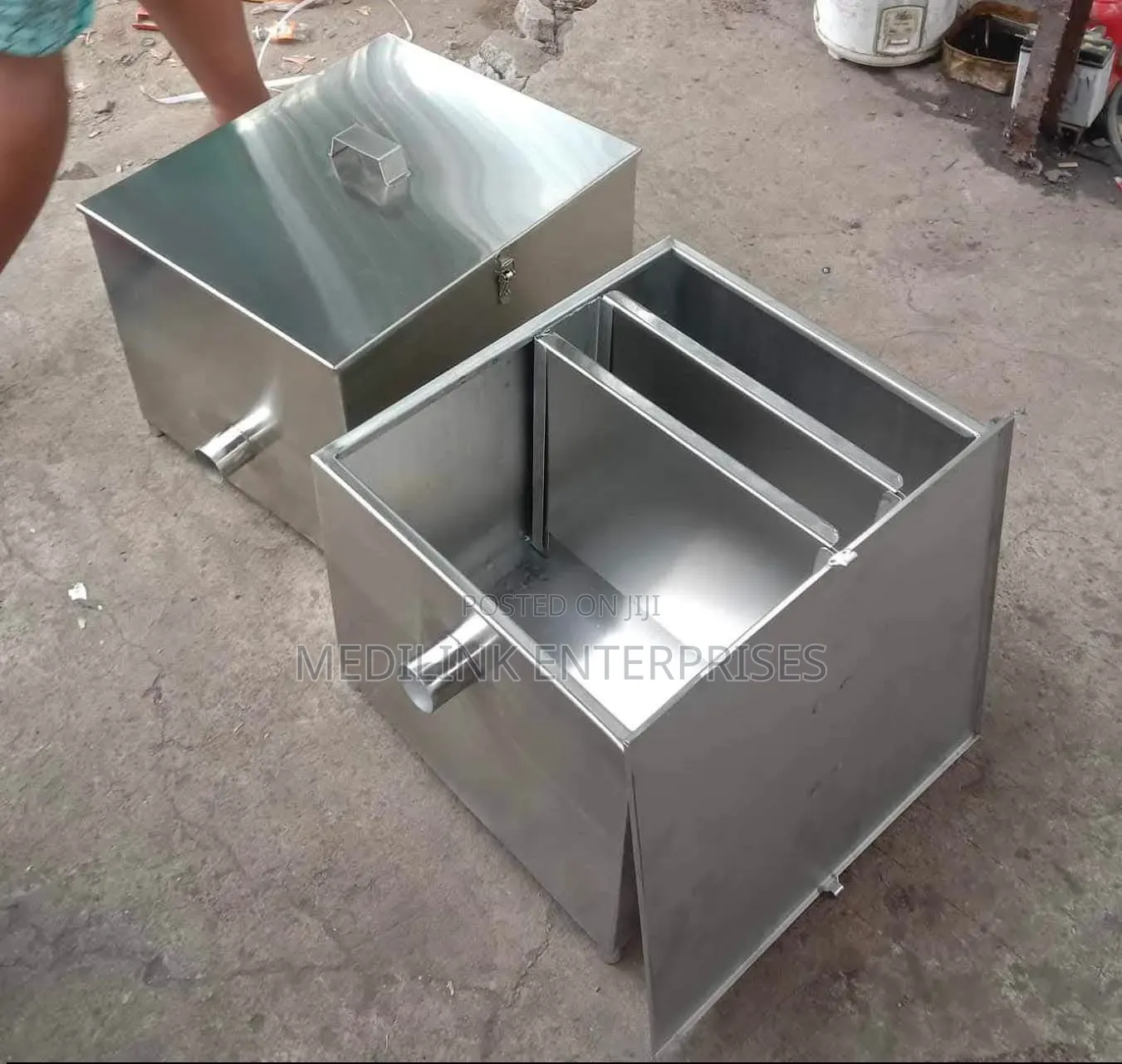 S 304 Customized Kitchen Drainage Grease Traps