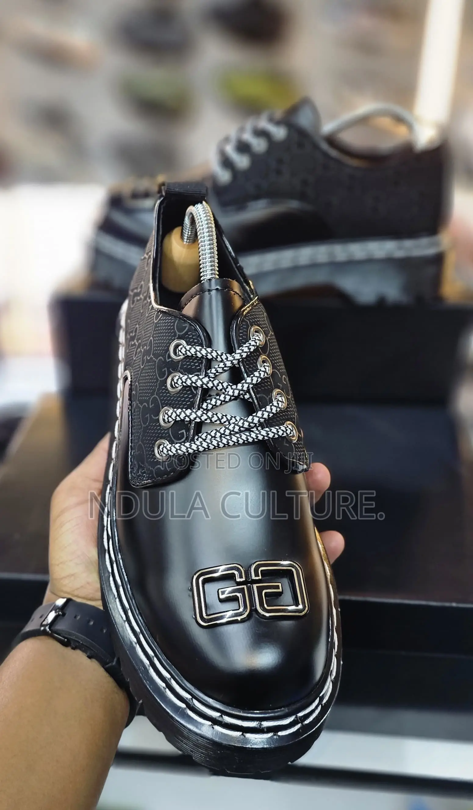 Dr Martens Boots and Gucci Sneakers