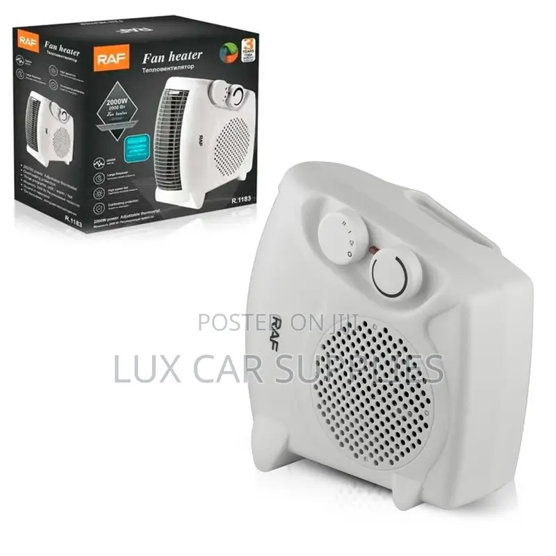 Fan Heater Efficient Heating, Tabletop and Floor Heater
