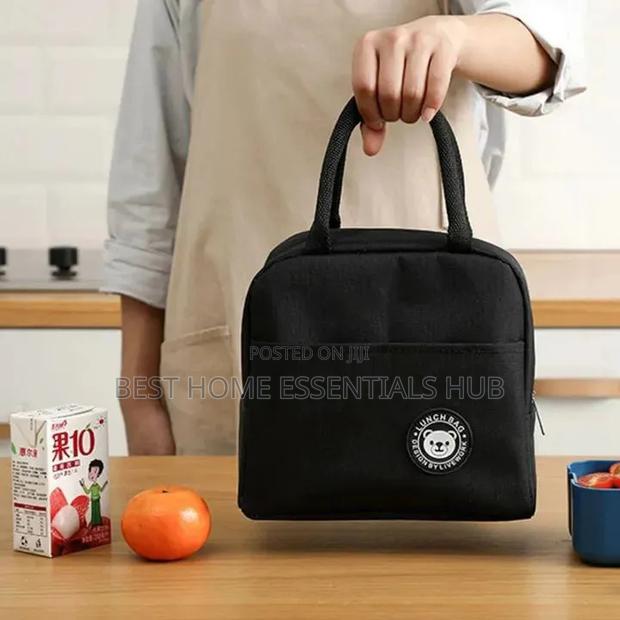*Insulated Lunch Box Bags*Black,Blue,Grey,Maroon - thumbnail 4