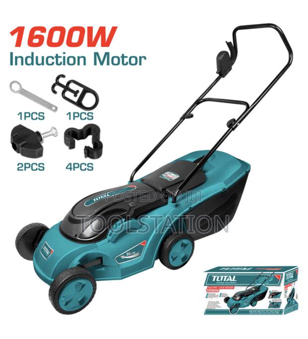 Electric Lawn Mower 1600w Cutting Height:28/38/48/58/68mm Box Size:50l