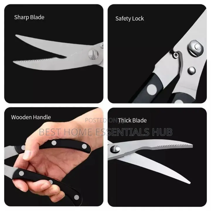 *Stainless Steel Kitchen / Chicken Scissors