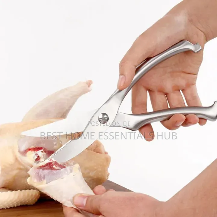 Heavy-Duty Stainless Steel Chicken Scissors