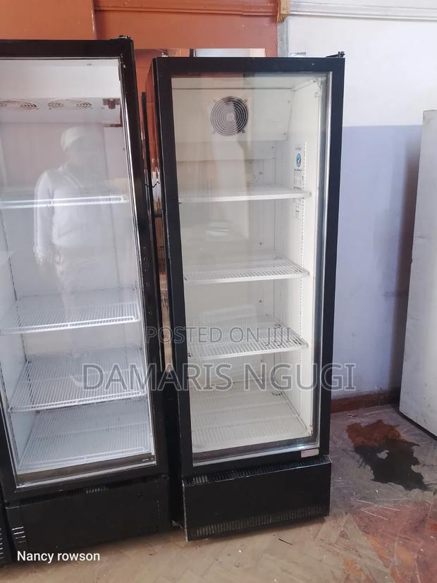 Black 400litres Glass /Display Fridge - thumbnail 2