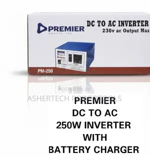 Premier 250w Dc to Ac Inverter With a Built-in Battery Charger.
