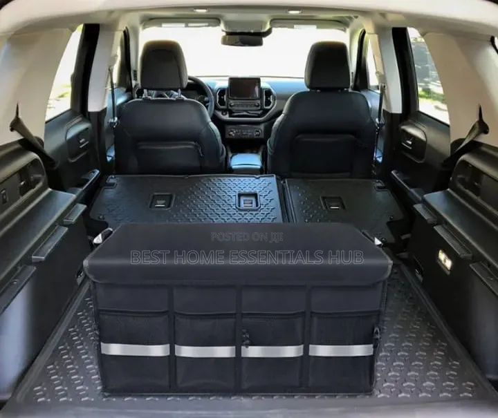 *Foldable Premium Heavy Duty Car Trunk Boot Organizer 60cm*