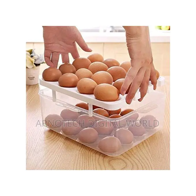 2 Layer 32pcs Egg Storage Container/ Egg Holder