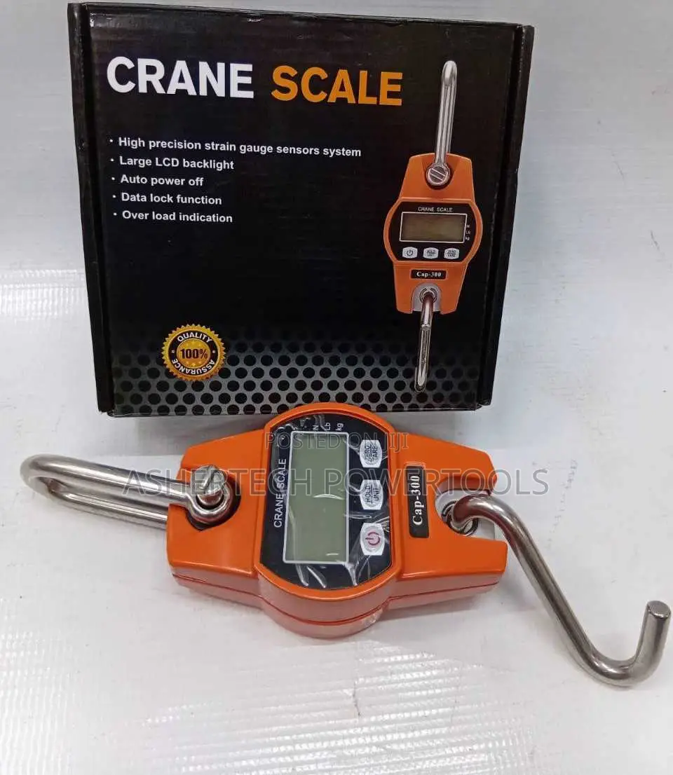 300kg Digital Industrial Crane Scale-Black Cover