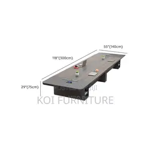 Boardroom Table; 3 Meters Executuve Detraax Boardroom Tabe