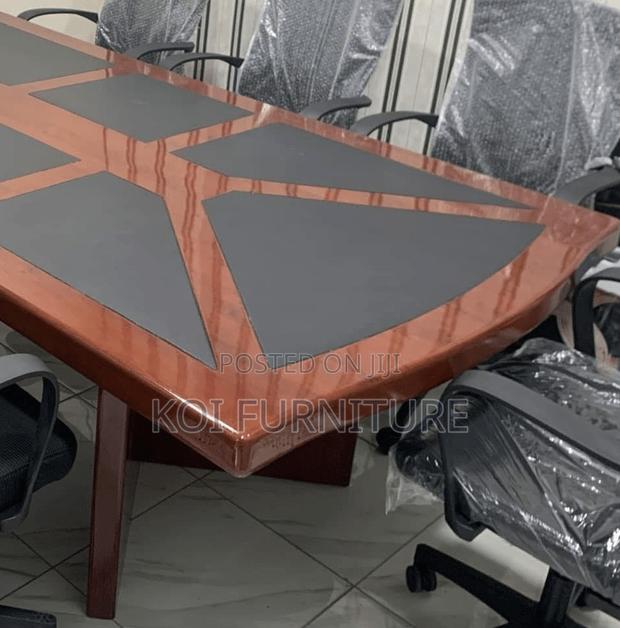 Boadroom Tables; 2.4 Meters Boardroom Table for Management Meetings - thumbnail 9