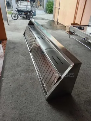 Customized 9ft Stainless Commercial Kitchen Hood