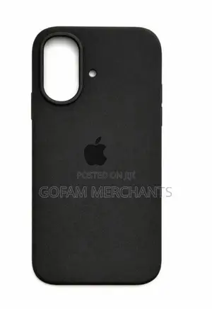Silicone Case for iPhone 17, Black, Silicon