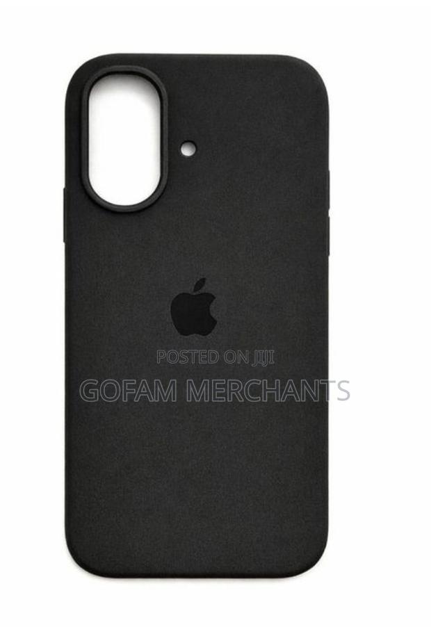 Silicone Case for iPhone 17, Black, Silicon