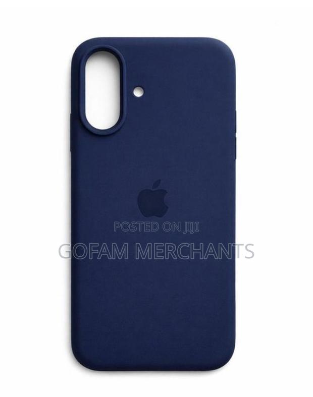 Silicone Case for iPhone 17, Blue, Silicon