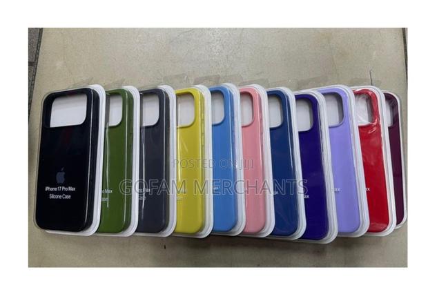Silicone Case for iPhone 17, Blue, Silicon - thumbnail 2