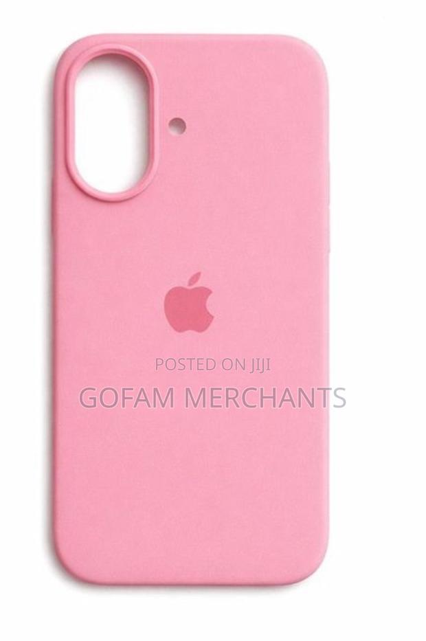Apple Silicone Case for iPhone 17 Full Protection Pink