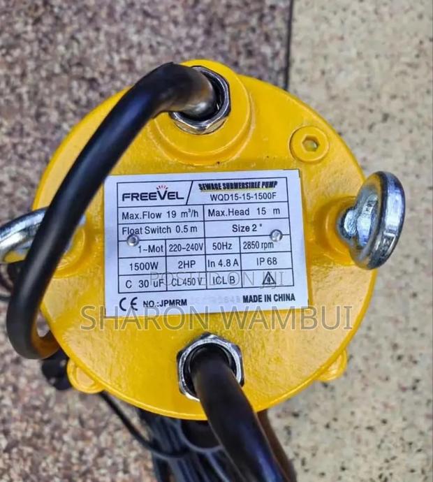 Freevel 2hp Sewage Submersible Pump/Sewage Submersible Pump - thumbnail 2
