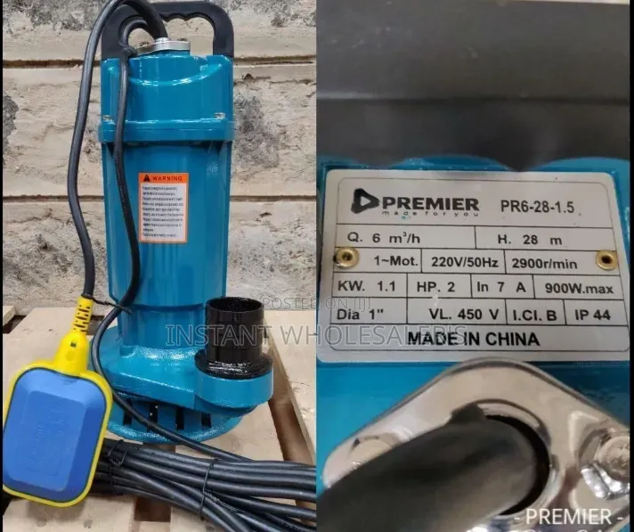 2 Hp Submersible Water Pump