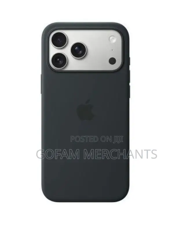 Apple iPhone 17 Pro Max Silicone Case/Cover With Magsafe – Black