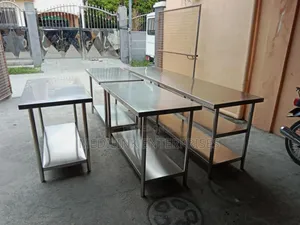 Melil Stainless Modern Package Kitchen Tables