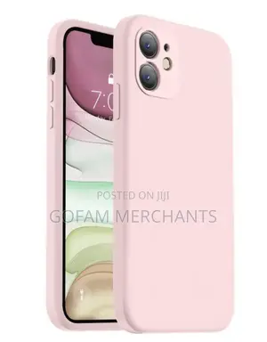 iPhone 11 Silicone Cover Case - Pink.