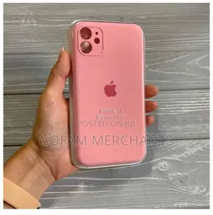 iPhone 11 Silicone Cover Case - Pink.