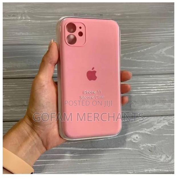 iPhone 11 Silicone Cover Case - Pink. - thumbnail 2