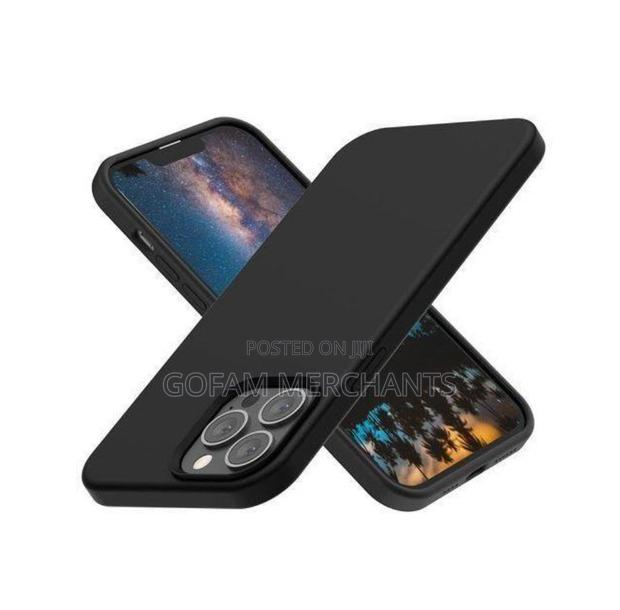 iPhone 11 Pro Max Silicone Cases Black