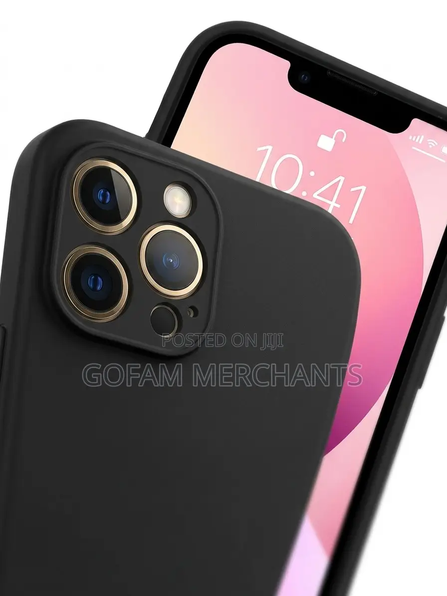 iPhone 11 Pro Max Silicone Cases Black