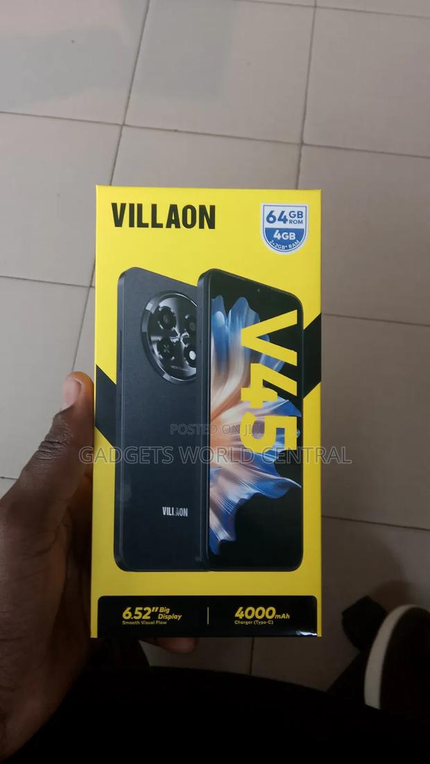 New Villaon V40s 64 GB Black