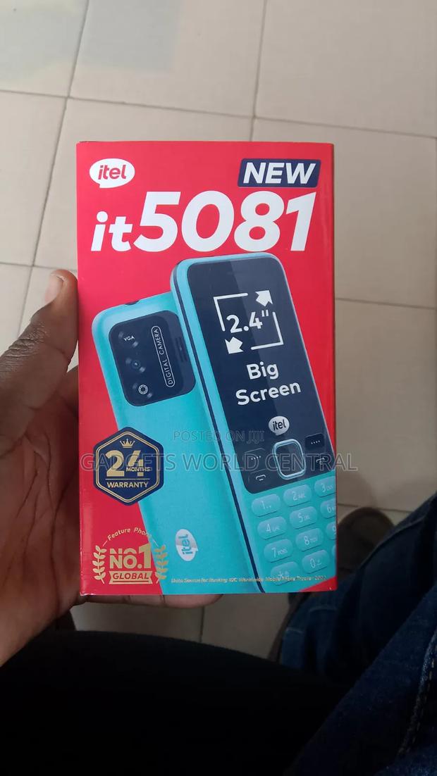 New Itel IT5081 Black