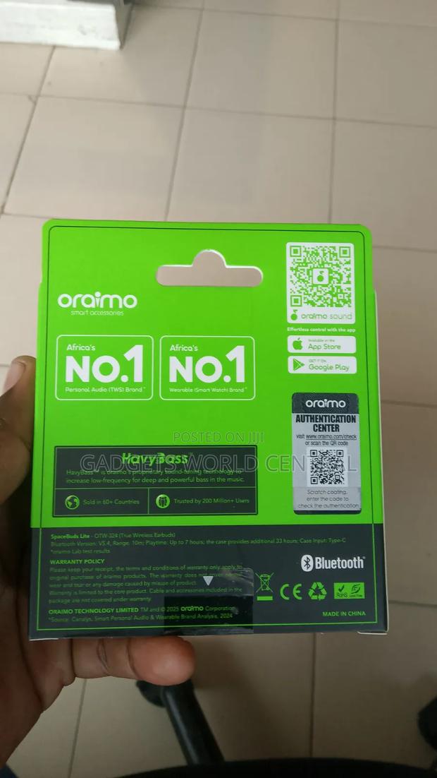 Oraimo Spacebuds Lite Brand New and Sealed at the Shop - thumbnail 2