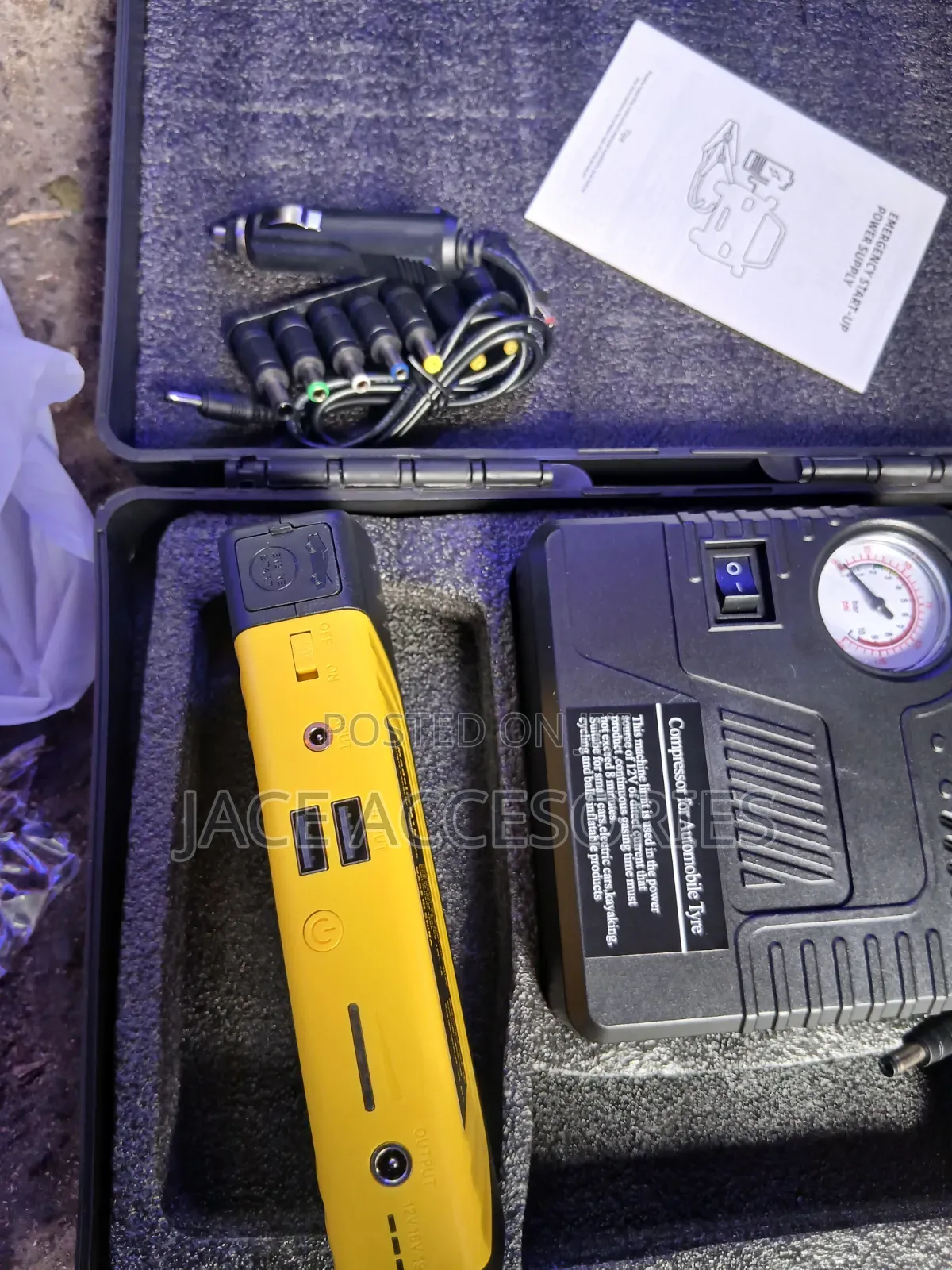 Emergency Car Jumpstarter Kit