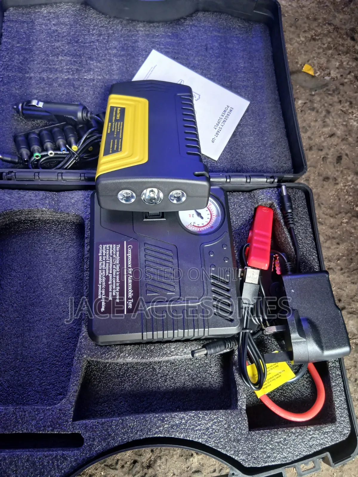 Emergency Car Jumpstarter Kit