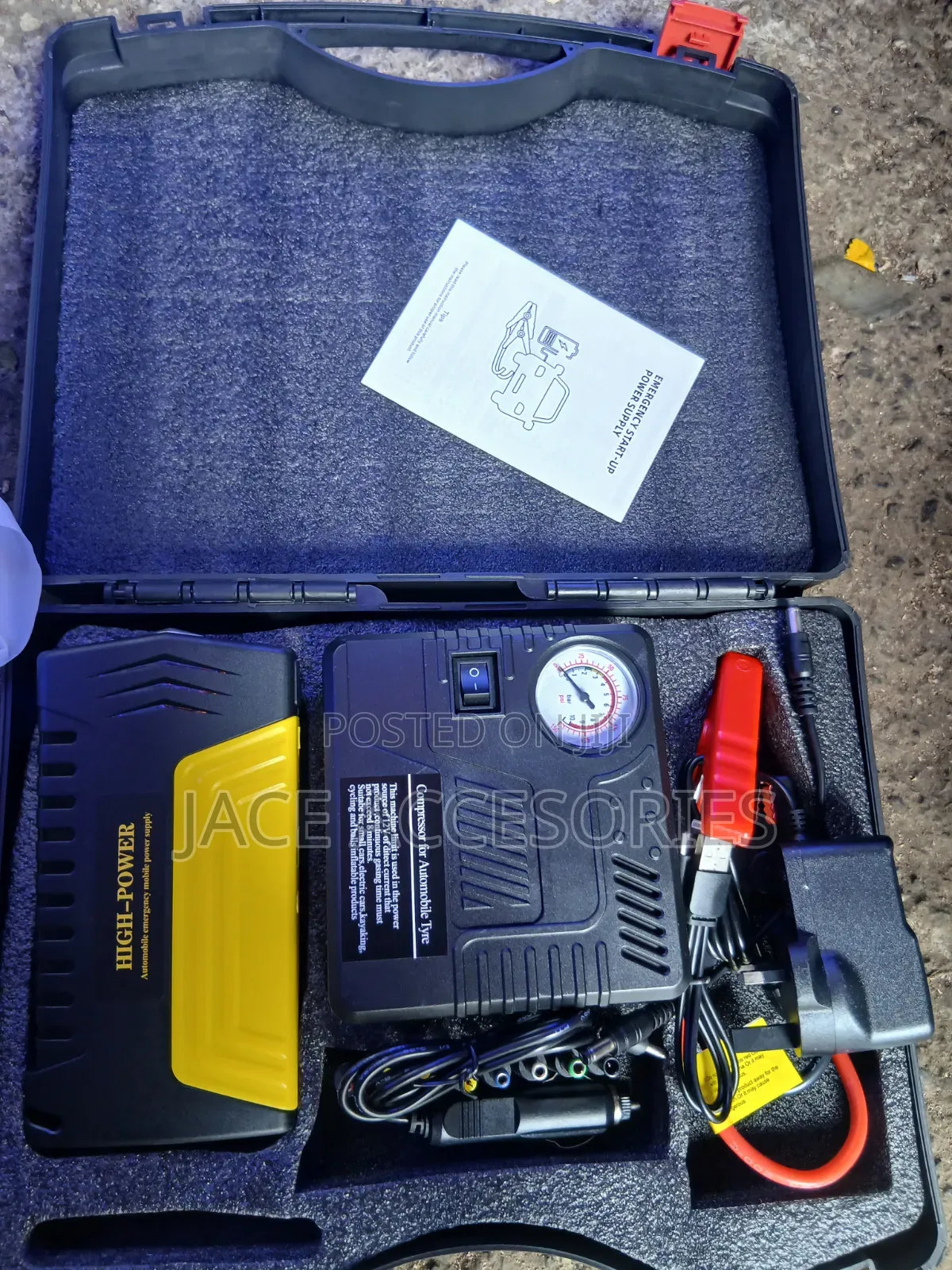 Emergency Car Jumpstarter Kit