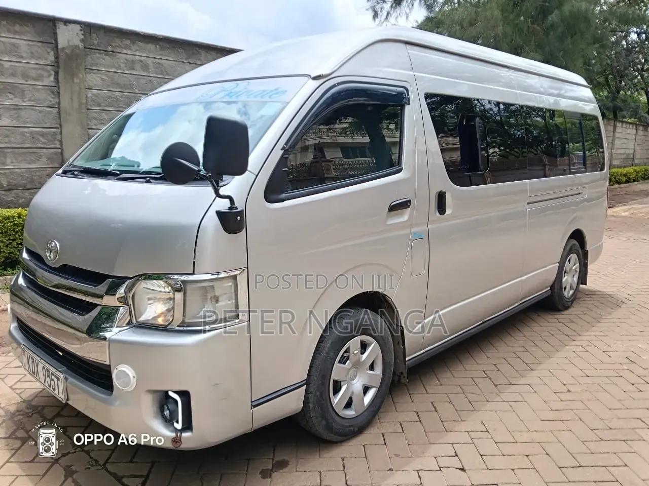 Toyota HiAce 2017 Silver