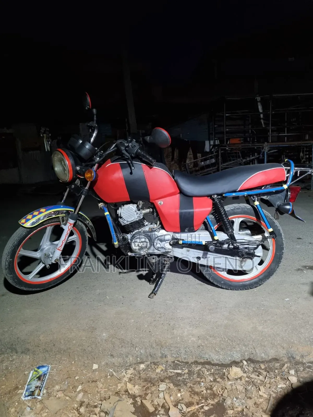 TVS XL 100 2017 Red