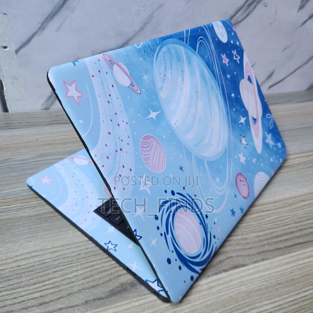 Planet and Star Design Laptop Skin