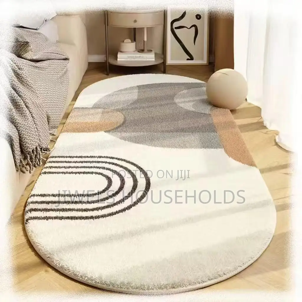 Warm Super Oval Soft Bedside Mats