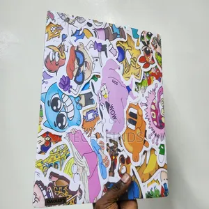 90s Cartoon-Themed Vinyl Laptop Skin